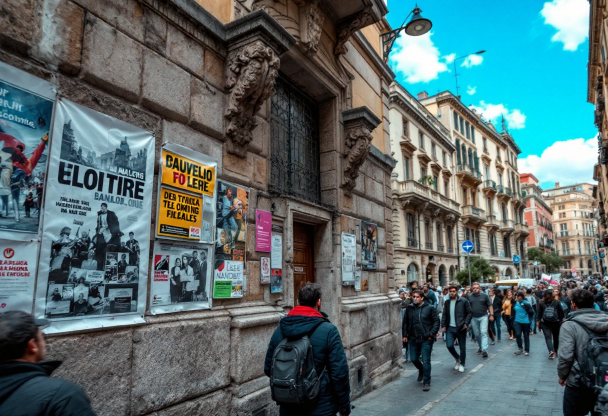 Scontri a Napoli: manifestazioni e tensioni nel quartiere Bagnoli