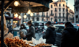 Tensione tra polizia e venditori di street food a Milano