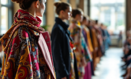 Modelli in passerella durante la sfilata di Uomini e Donne