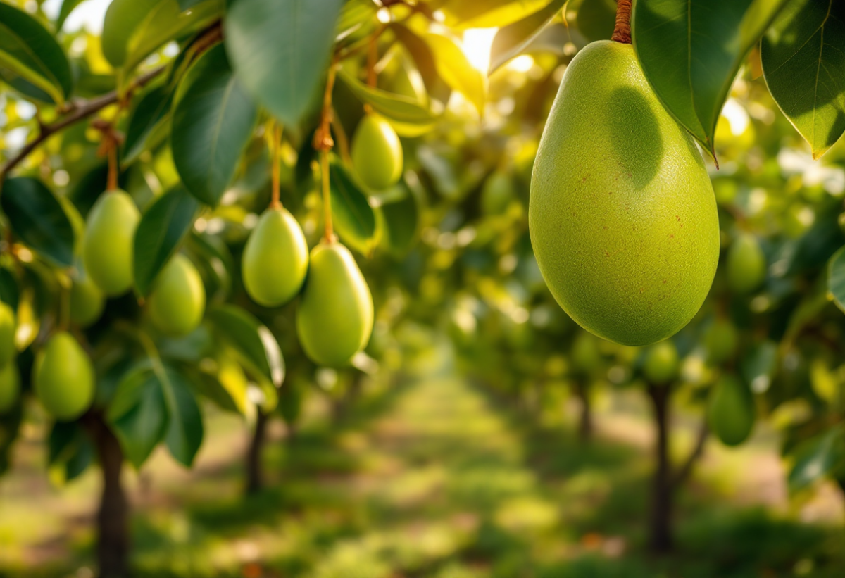 La Sicilia: il nuovo giardino d'Europa per la frutta tropicale