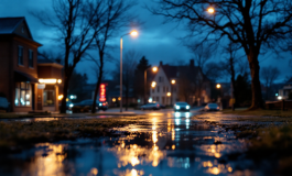 Immagine della scena della sparatoria ad Anzio