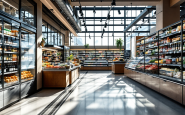 Supermercato a Milano con tecnologia anti-furto