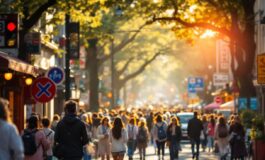 Telecamera di sorveglianza su strada in Veneto