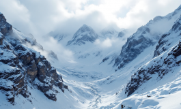 Scialpinisti colpiti da una valanga nelle Dolomiti