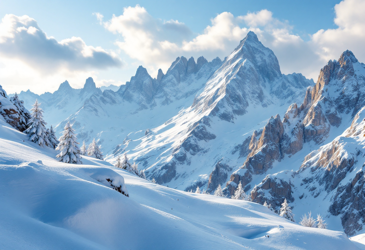 Valanghe sulle Dolomiti: soccorsi e rischi per gli scialpinisti