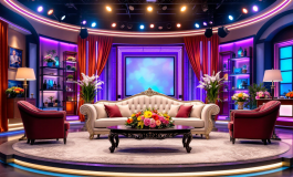 Vincenzo La Scala durante il suo ritorno nel Trono Over