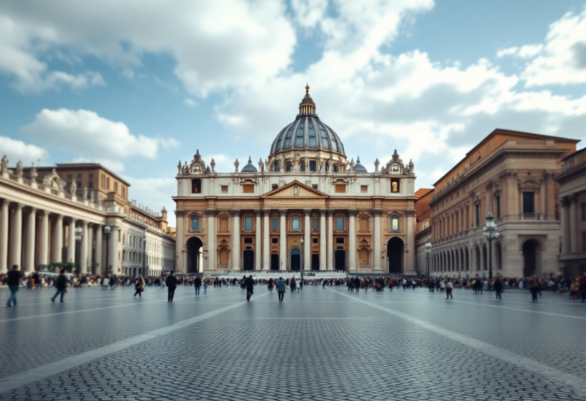 Gestione dell'afflusso dei fedeli a Roma dopo la morte di Papa Francesco