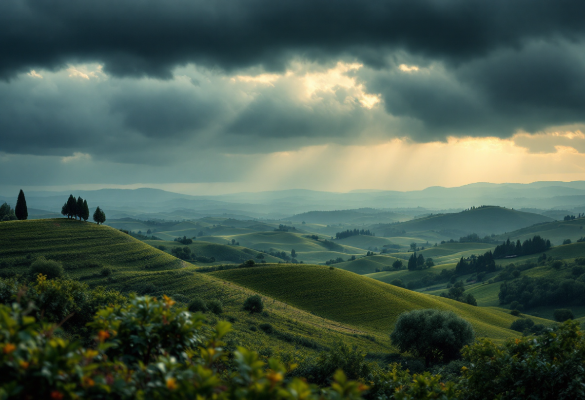 Allerta meteo in Toscana: codice giallo per rischio idrogeologico