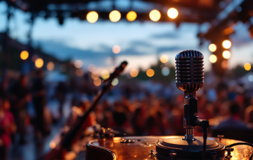 Amanda Knox con la Exoneree Band in concerto