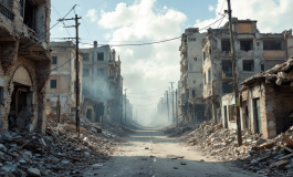 Immagine che rappresenta le conseguenze degli attacchi aerei a Gaza