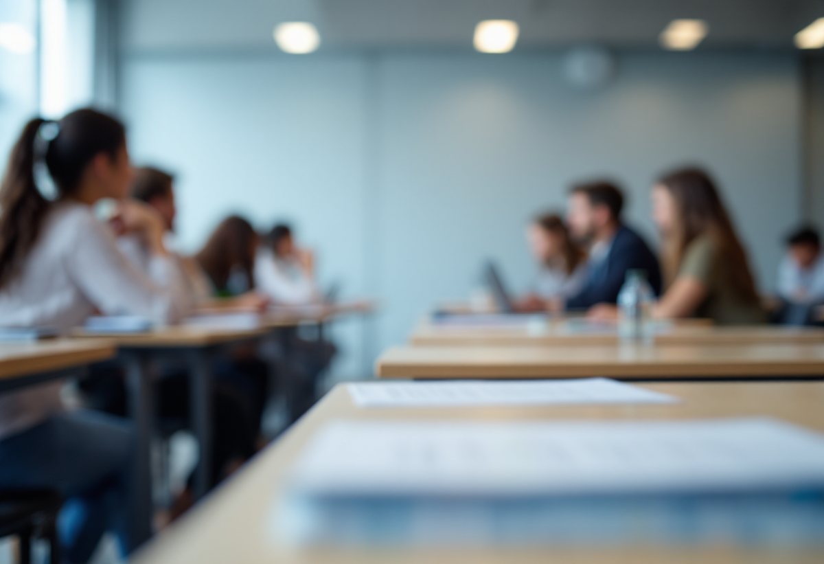 Un avatar discute una tesi all'università: la rivoluzione dell'istruzione