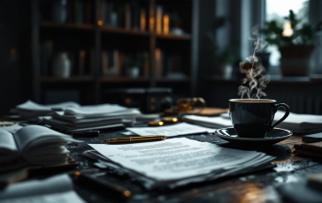 Beatrice Luzzi in un momento di riflessione nel mondo dello spettacolo