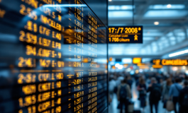 Aeroporto vuoto a causa di blackout in Spagna e Portogallo