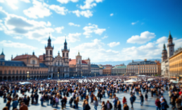 Manifestazione a Bologna per la pace e l'unità europea