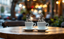 Brigitta Boccoli con un detective privato in un contesto misterioso