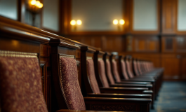 Un carabiniere interviene per salvare un uomo in tribunale