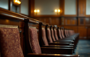 Un carabiniere interviene per salvare un uomo in tribunale