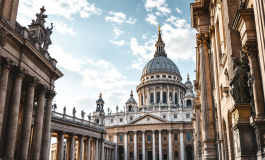 Cardinali elettori in discussione per il Conclave