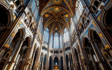 Cardinali in preghiera durante la messa per Papa Francesco