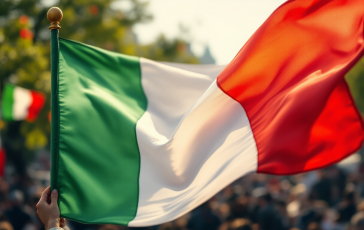 Festa della Liberazione in Italia, bandiere e commemorazioni