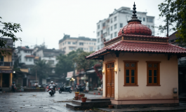 Immagine del centro di preghiera bengalese a Mestre