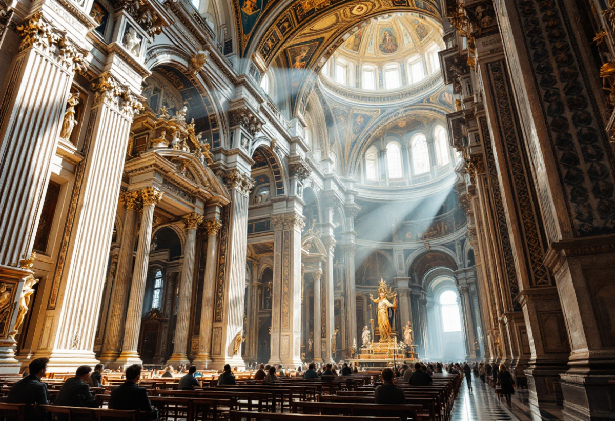 Cerimonia di chiusura della bara di papa Francesco in San Pietro