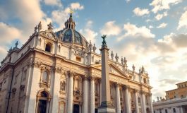 Papa Francesco durante la commemorazione storica per i fedeli
