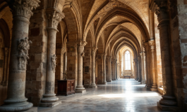 Immagine del conclave 2023 con i cardinali riuniti