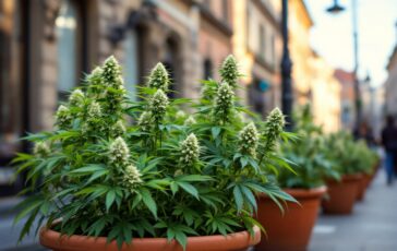 Il consigliere Nahum fuma cannabis light durante la protesta a Milano