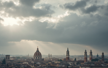 Immagine commemorativa per Papa Francesco scomparso