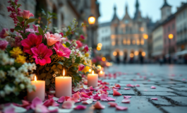 Immagine commemorativa per Papa Francesco