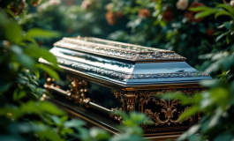 Corteo funebre del Papa con fedeli in lutto