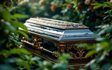 Corteo funebre del Papa con fedeli in lutto