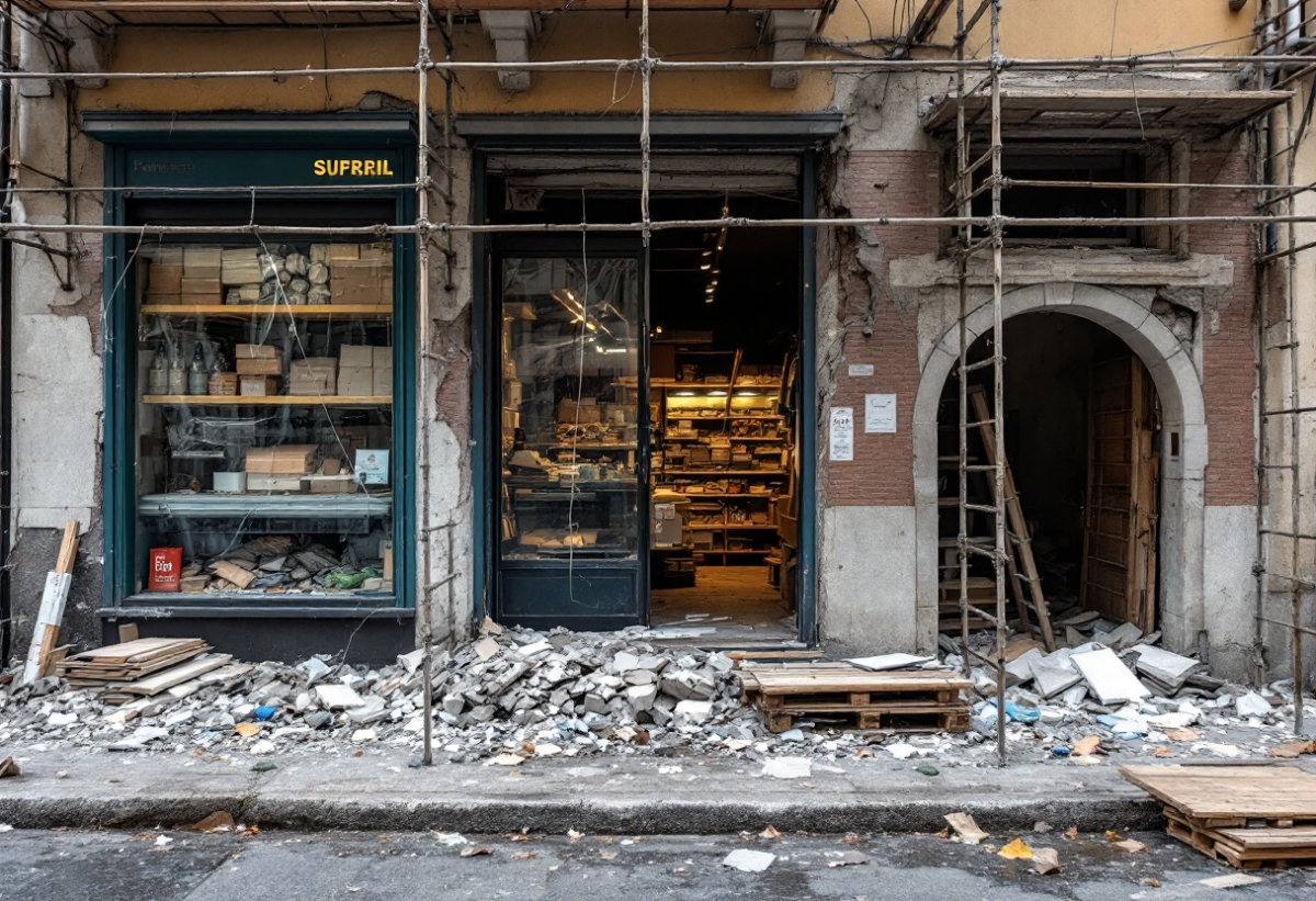 Crollo in cantiere a Firenze: misure cautelari per i responsabili