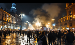 Illustrazione del decreto sicurezza e conflitto in Italia