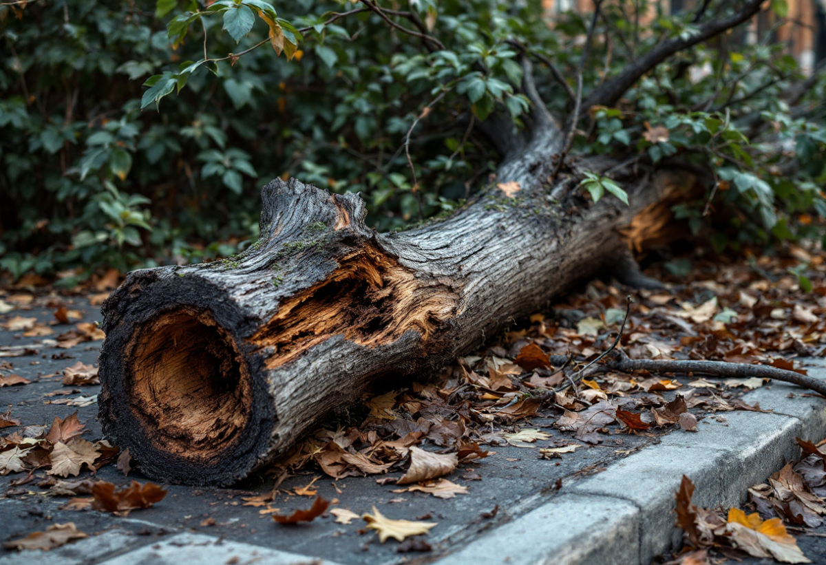 Degrado urbano a Milano: alberi caduti e pericoli in aumento
