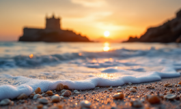 Grafico che mostra la diminuzione degli sbarchi di migranti in Italia nel 2024