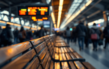 Treno in ritardo durante il giorno di Pasqua 2023