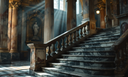 Papa Francesco in un momento di riflessione profonda