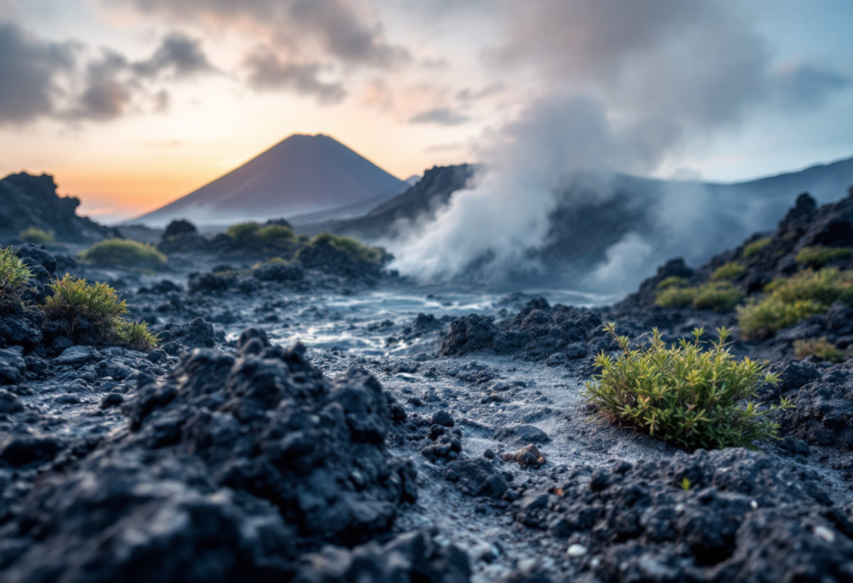 Attività vulcanica dell'Etna: l'eruzione del cratere di Sud-Est
