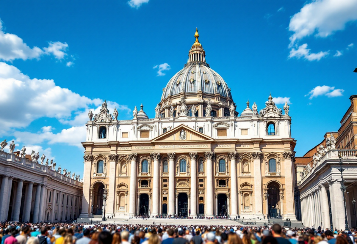 Afflusso straordinario per le esequie di papa Francesco