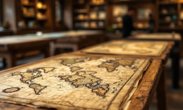 Mappa storica di Roma con innovazioni geografiche