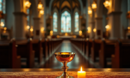 Immagine che rappresenta l'eucaristia come simbolo di speranza