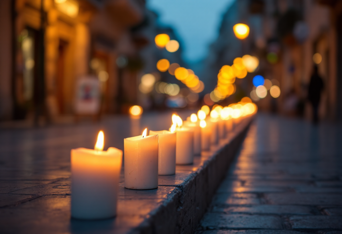 La fiaccolata in memoria di Sara Campanella: un gesto di solidarietà e ricordo