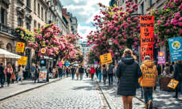 Manifestazione Fridays for Future in Italia per il clima