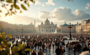 Dispositivo di sicurezza per i funerali del Papa a Roma