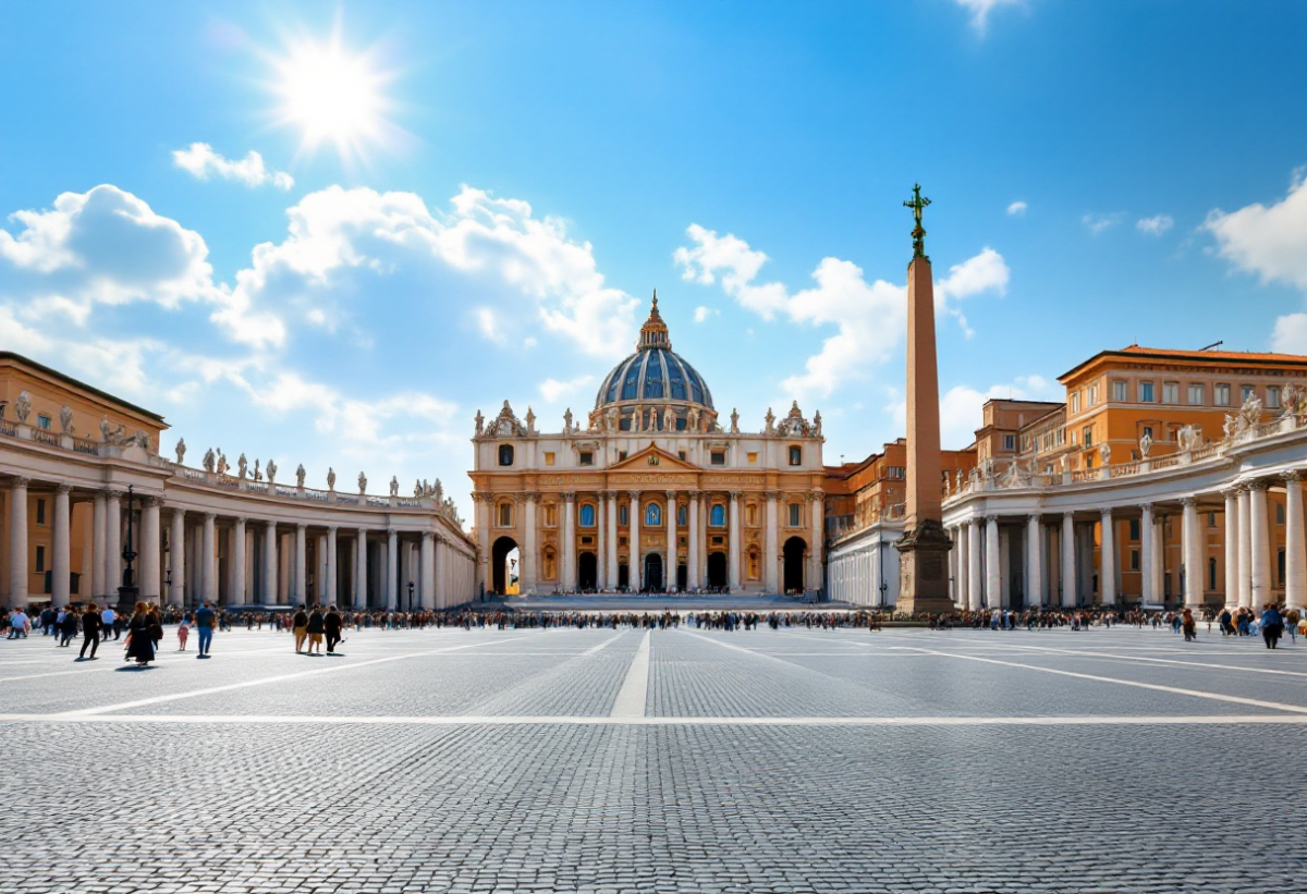 Funerali di papa Francesco: la folla si raduna in piazza San Pietro