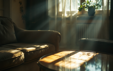 Chiara e Alfonso dopo il furto in casa loro