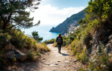 Sentiero verde azzurro nelle Cinque Terre