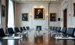 Giorgia Meloni durante il vertice sulle decisioni americane